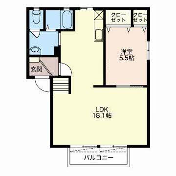 フレグランス本市場Ａ（103） 間取り図画像