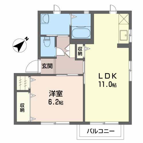 ステラ泉町（101） 間取り図画像