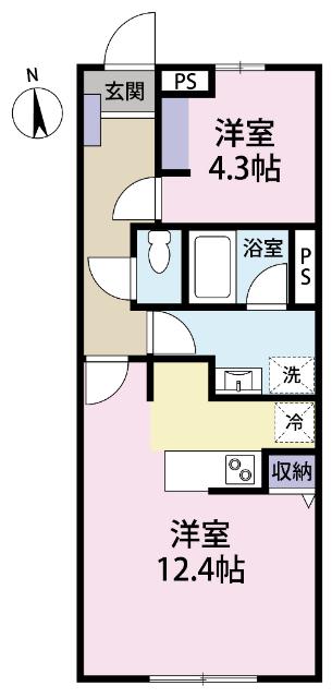 パークメラニアン（103） 間取り図画像