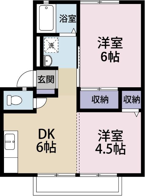 サンライフ泉（202） 間取り図画像
