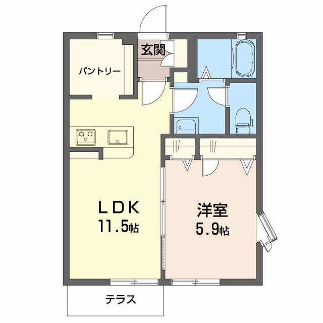 グランシャリオ泉Ｂ（101） 間取り図画像