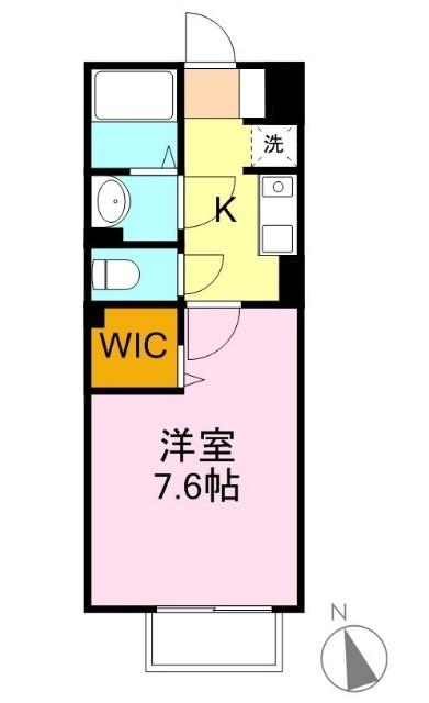 アミティエKATO（207） 間取り図画像