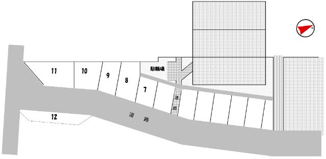 本市場久保田駐車場 間取り図画像