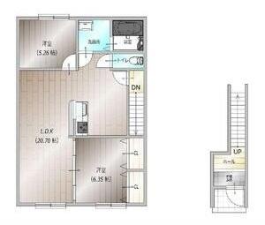 ＡＦＣ　ＲＥＳＩＤＥＮＣＥ　富士宮（203） 間取り図画像