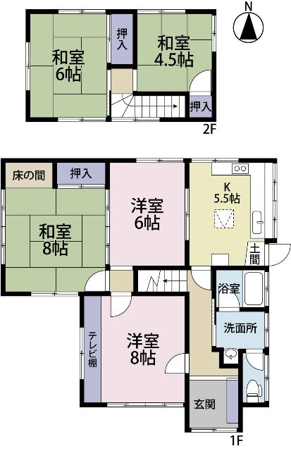 春風とこもれびの家 間取り図画像