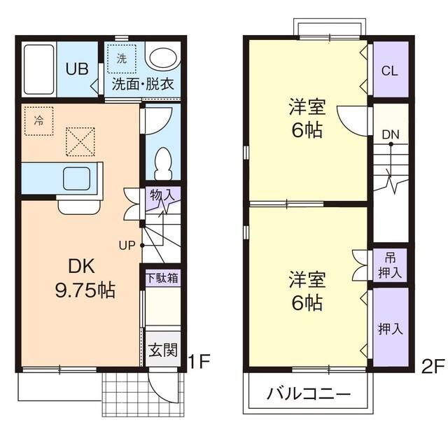 EXCE BLOOM（103） 間取り図画像