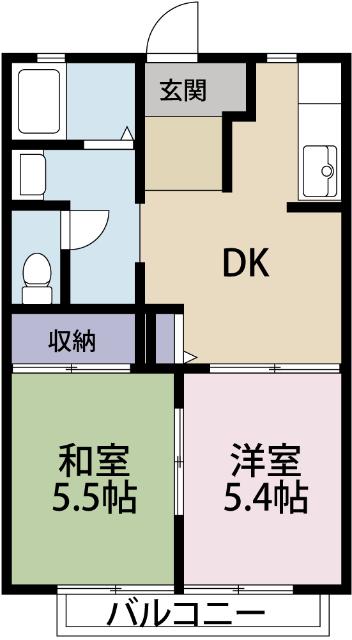 フロントファーム（C201） 間取り図画像