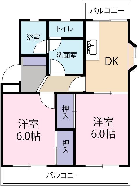 ルミエールⅠ（101） 間取り図画像
