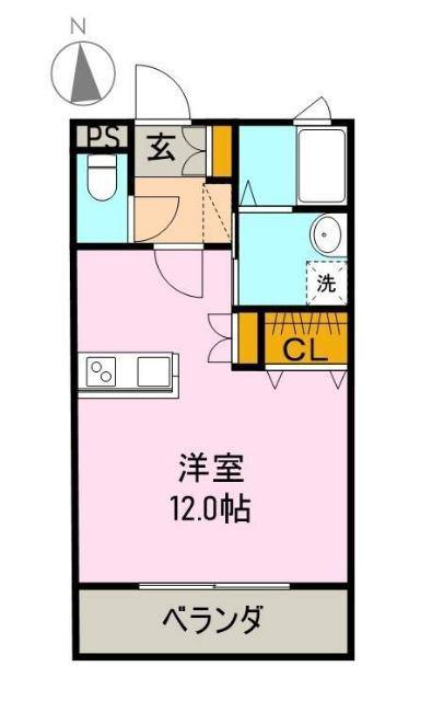 シャルム（102） 間取り図画像