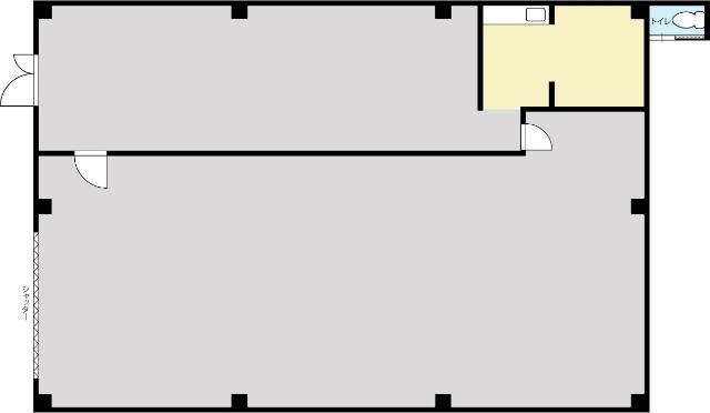 中里店舗 間取り図画像