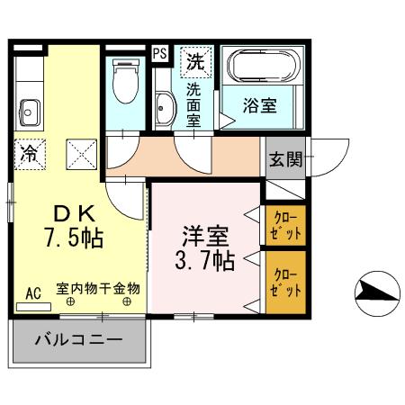  間取り図写真