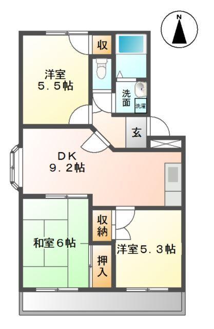  間取り図写真
