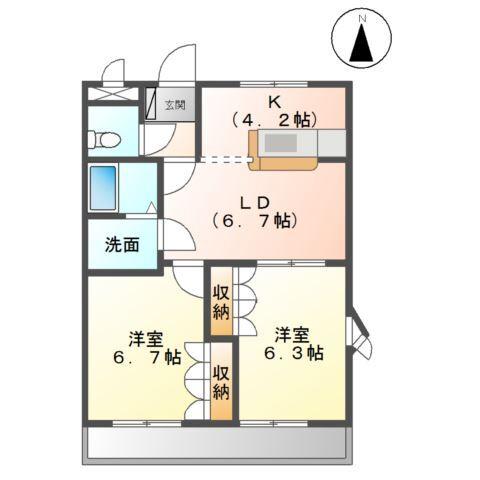  間取り図写真