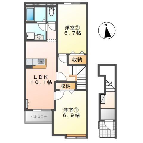  間取り図写真