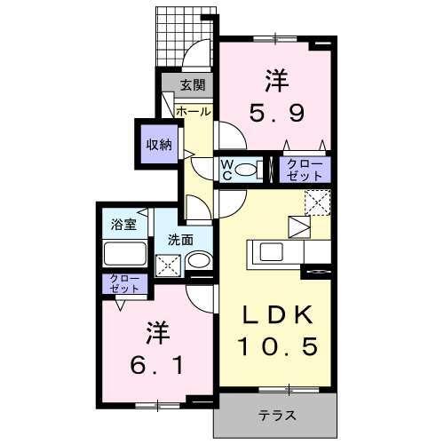 エスケー　レジデンス（102） 間取り図画像