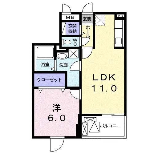 カーサ　デ　ロア（303） 間取り図画像