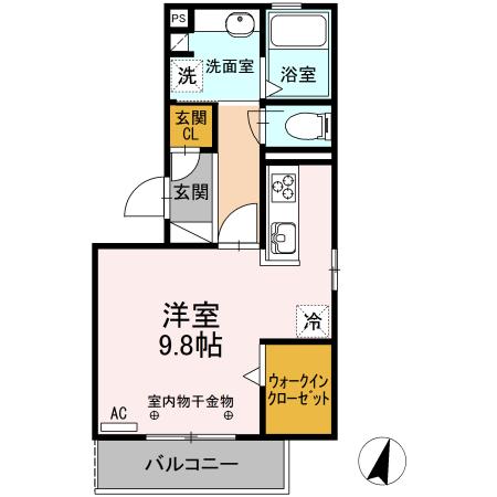 ルーモ（301） 間取り図画像