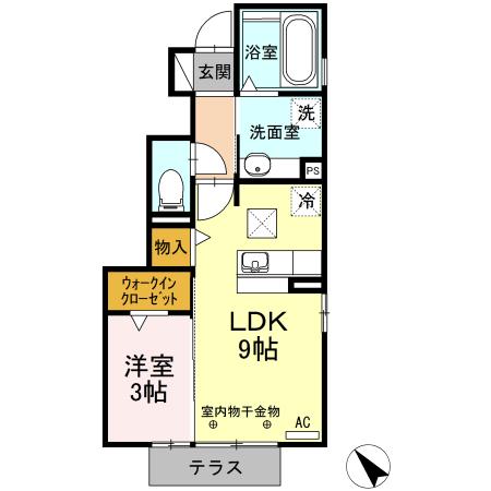 エル・ソル（101） 間取り図画像