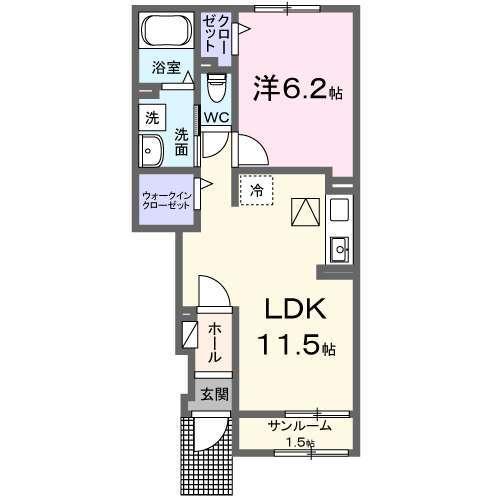 ソル　エト　ルーナ（103） 間取り図画像