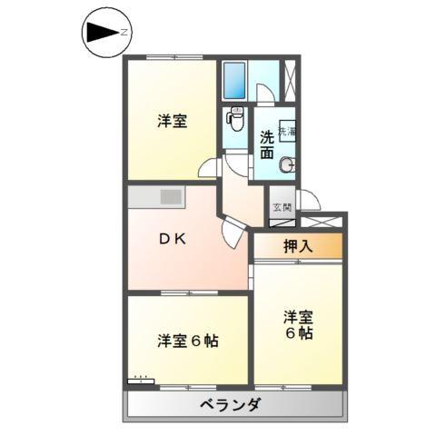 Ｌ，Ｌｏｕｉｓｅ松坂（エル・ルイーズ　マツザカ） 間取り図画像