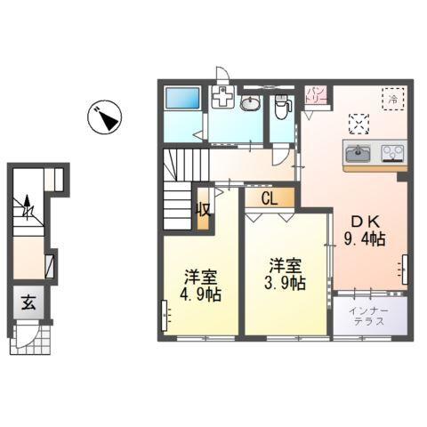  間取り図写真