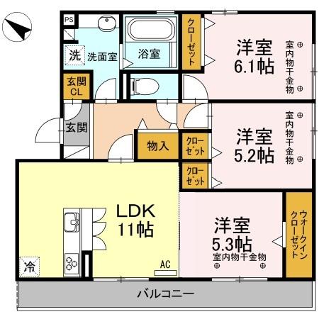  間取り図写真