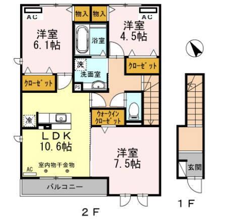 間取り図写真