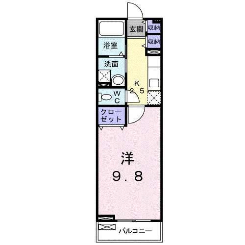 ミドルＣ（202） 間取り図画像