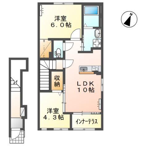 グランカーサ　カメリア 間取り図画像