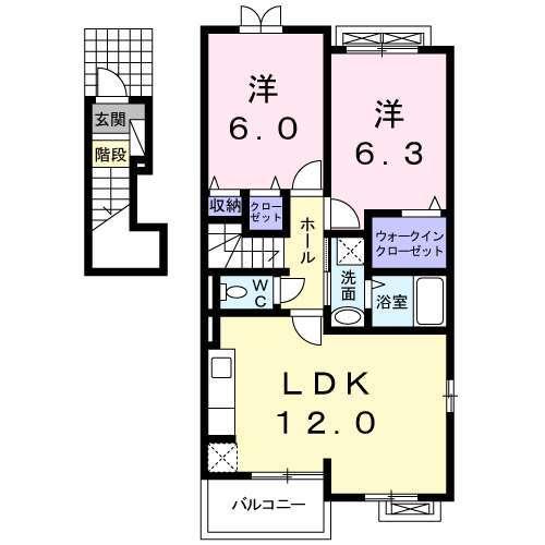 サンリット（201） 間取り図画像