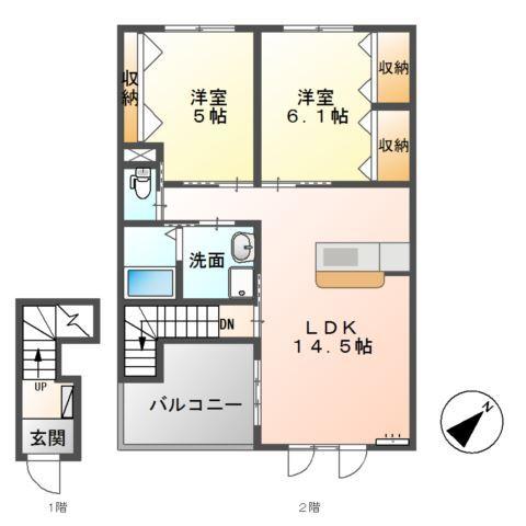 Ｔｈｅ　Ｌｅｒａｔｏ（ザ　レラート） 間取り図画像
