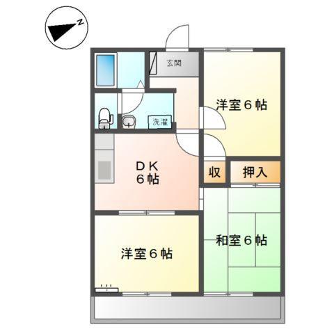 ライフポートイセタニ 間取り図画像