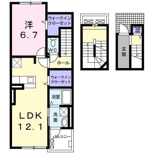 アリエ　アンベル（302） 間取り図画像