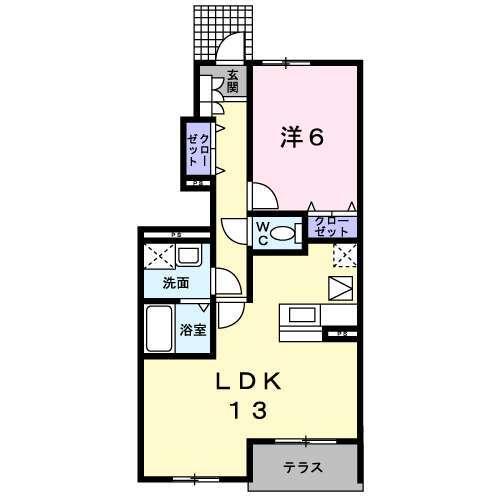 セレッソＡ（103） 間取り図画像