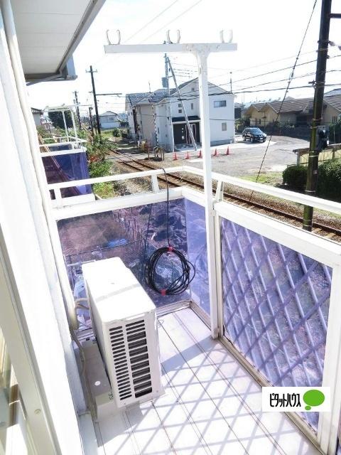 ハイネス本花守（202） バルコニー