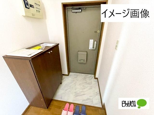 グランディール（1C） 玄関