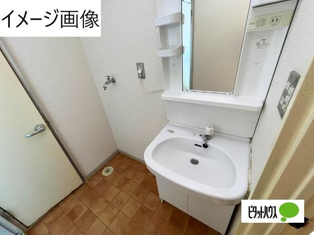 高嶺マンション（201） 洗面