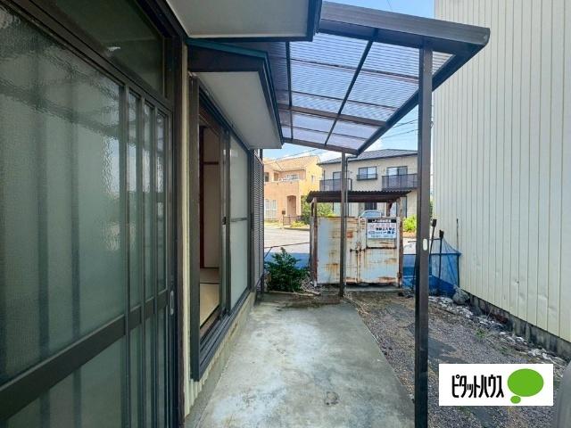 松岡一戸建借家 庭