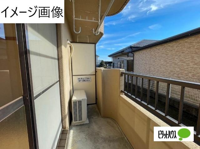 マンションTeao（101） バルコニー