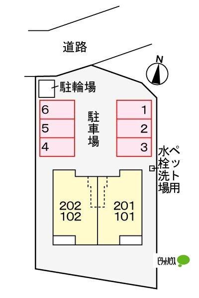 コンフォート（102） 駐車場