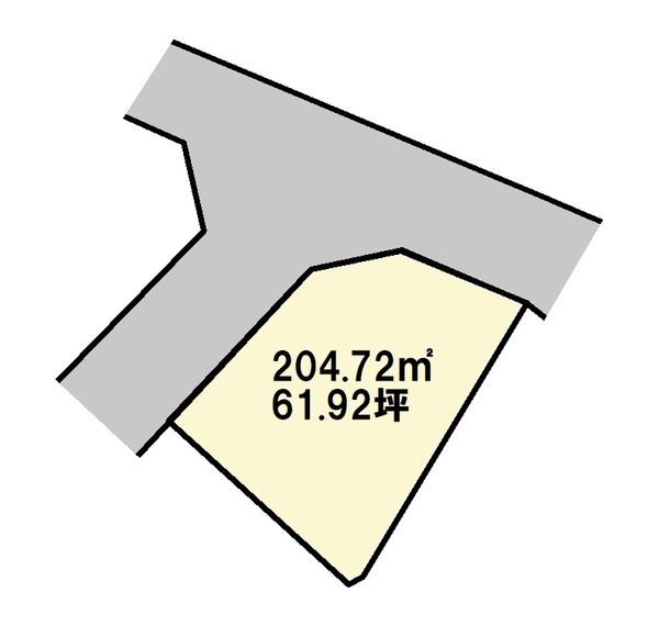 富士宮市小泉売土地 区画図