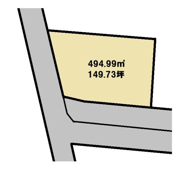 富士市米之宮町売土地 区画図