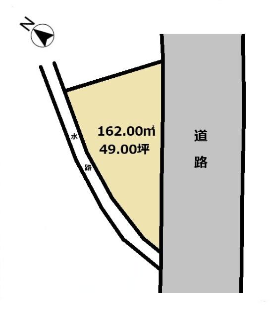 富士宮市小泉売土地 区画図
