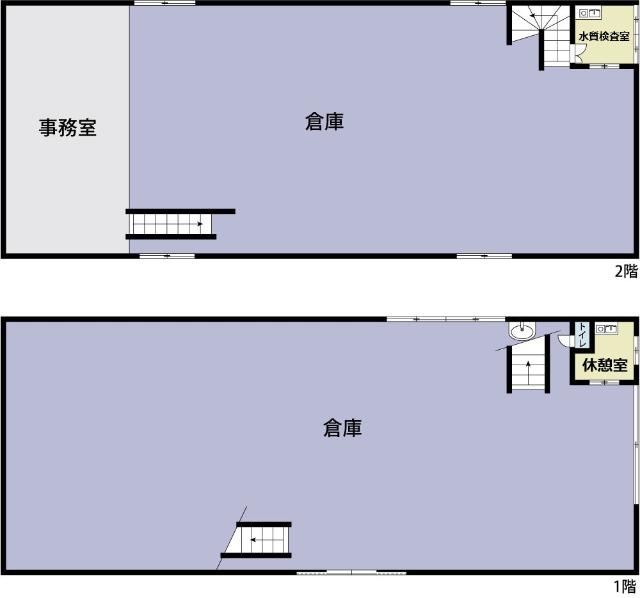 富士市比奈売工場・事務所 間取り図画像