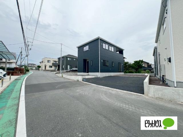 富士市天間新築建売第17-1号棟 前面道路含む現地写真