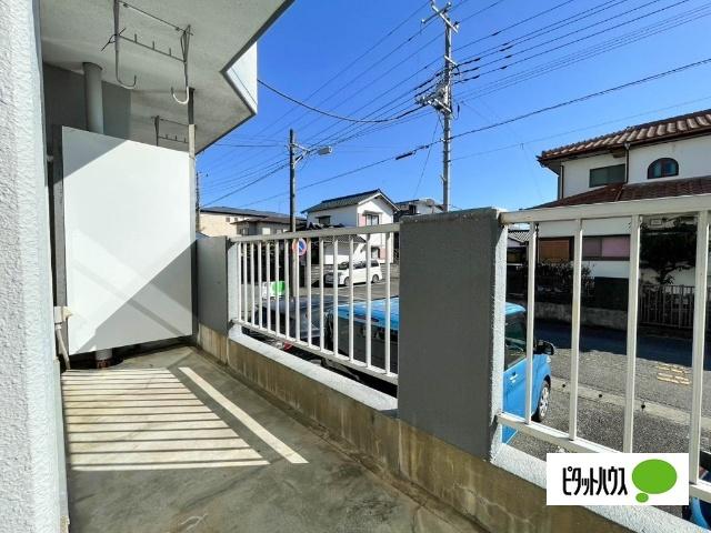 富士市高嶺町　1棟売マンション バルコニー
