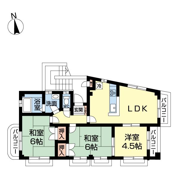  間取り図写真
