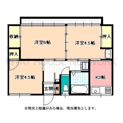  間取り図写真