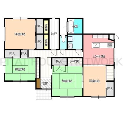  間取り図写真