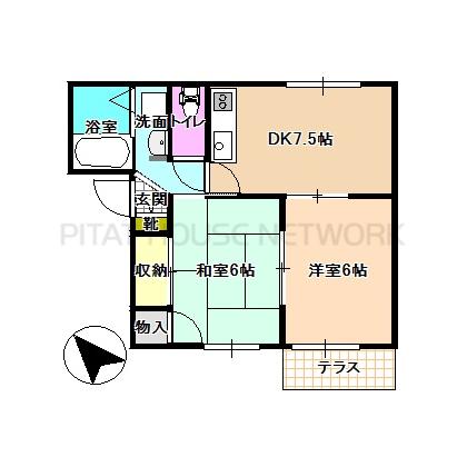  間取り図写真